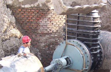 案例開孔鉆現(xiàn)場(chǎng)